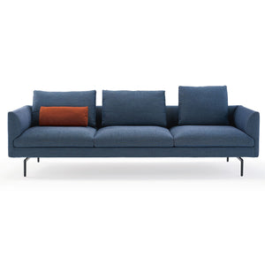 Flamingo 3 Seat Sofa | Sea Green Teatro 26942 Velvet