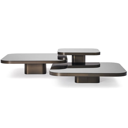 Bow Coffee Table No 3 | Nero Marquina Marble Top