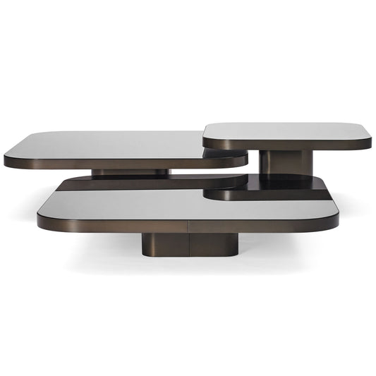 Bow Coffee Table No 5 | Nero Marquina Marble Top