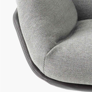Cordia Lounge High Back Chair | Sand 5021 Fabric Upholstery