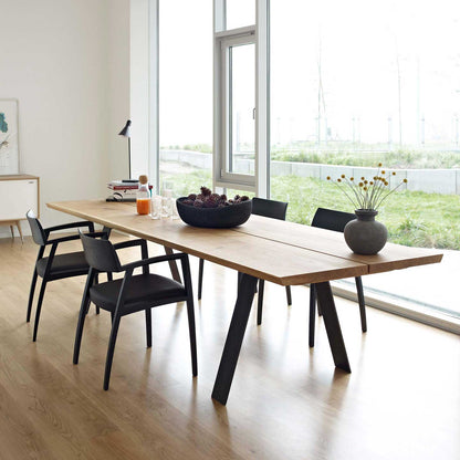 Plank Extending Table 210cm | Solid Oiled Oak Planks