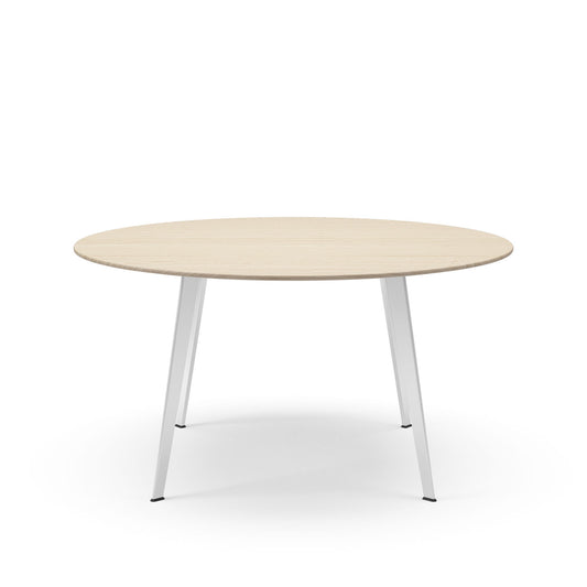 JW Round Table | Veneered Oak Top
