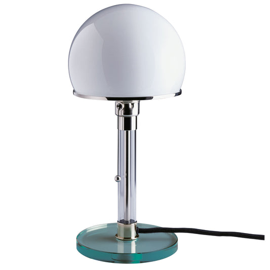 Wagenfeld 24 Table Lamp | Clear Glass Base and Stem