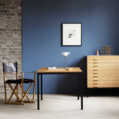 PK52A Student Desk | Oiled Oak Top