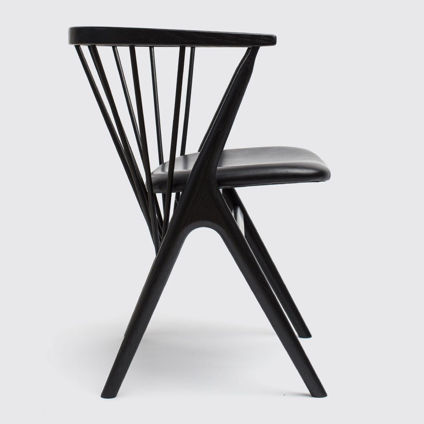 Sibast No 8 Chair | Anthracite Dune Leather Seat