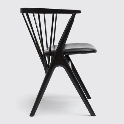 Sibast No 8 Chair | Anthracite Dune Leather Seat