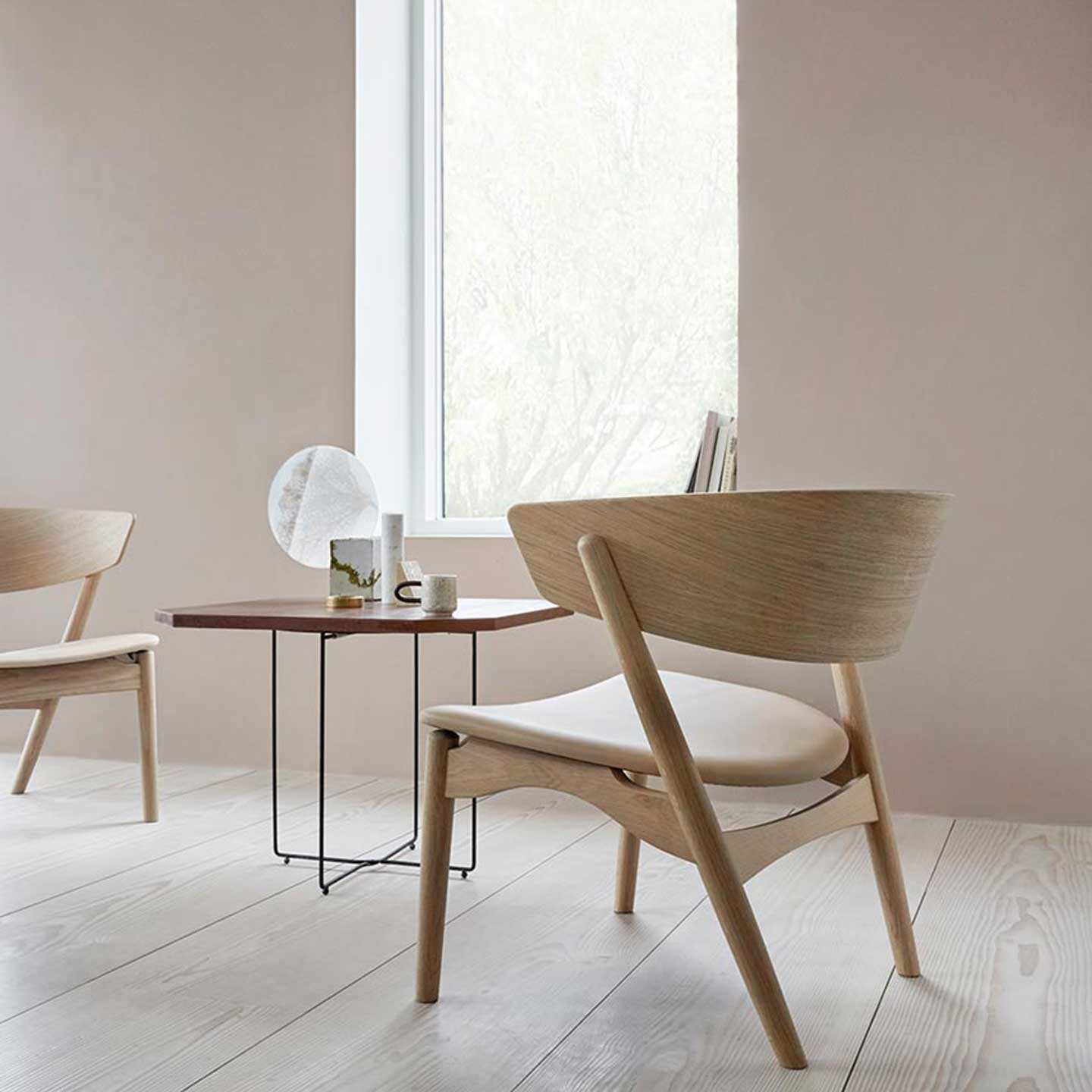 Sibast No 7 Lounge Chair | Cognac Dune Leather Seat