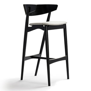 Sibast No 7 Barstool | Light Grey 123 Remix Seat