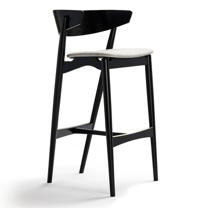 Sibast No 7 Barstool | Light Grey 123 Remix Seat
