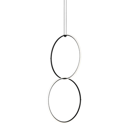 Arrangements 29S Pendant | Two Medium Circles