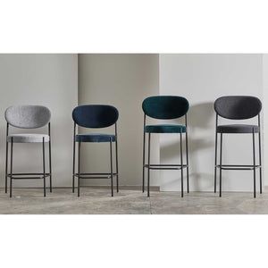 Series 430 Counter Stool | Dark Blue 055 Champion Velvet