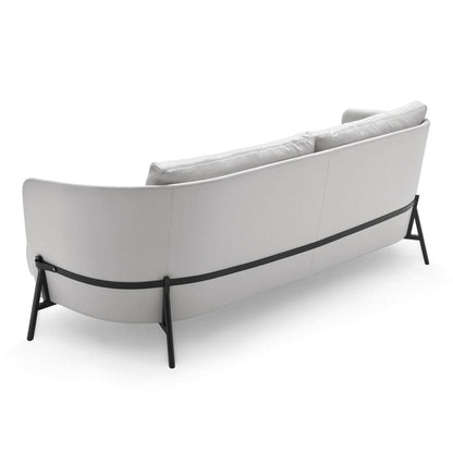 Cradle Sofa | Light Grey Lama 801 Fabric