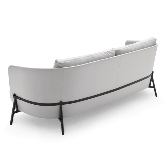 Cradle Sofa | Light Grey Lama 801 Fabric
