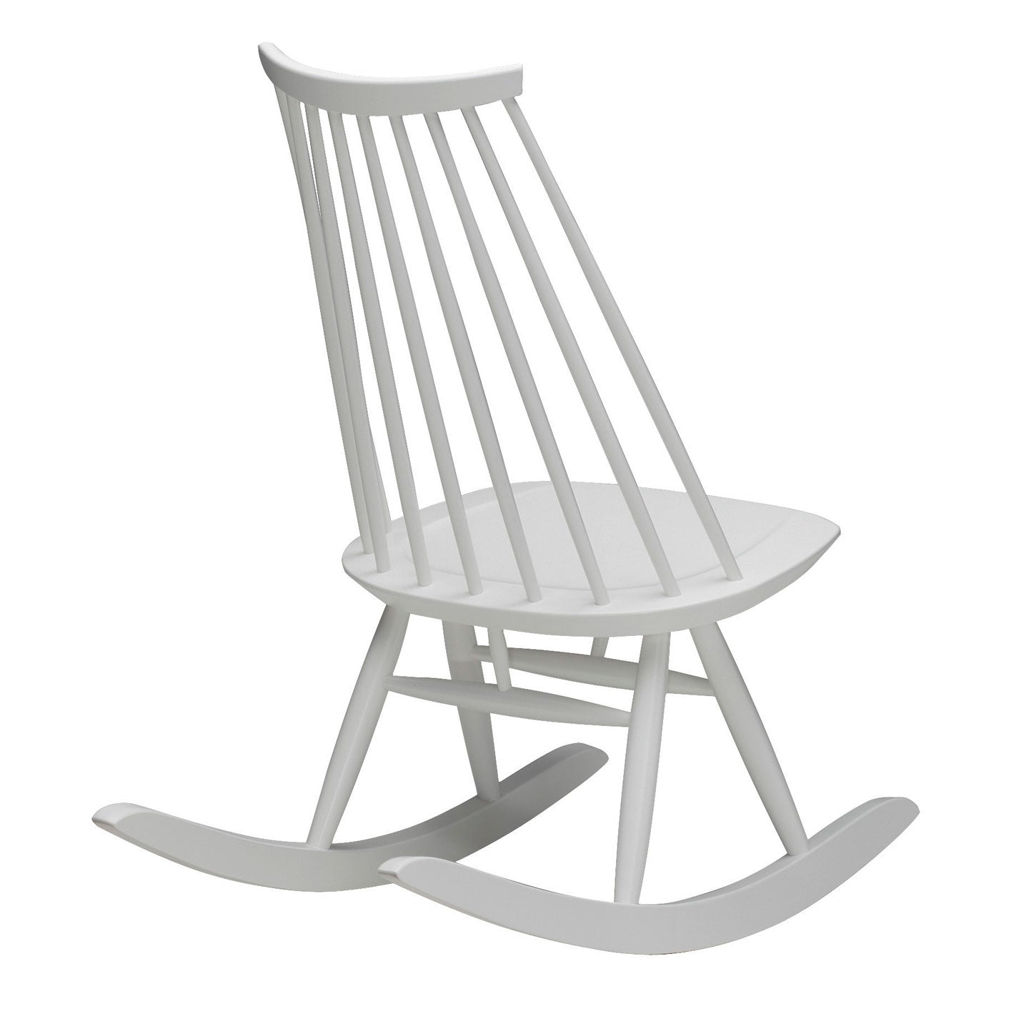 Mademoiselle Rocking Chair | Birch Lacquered White