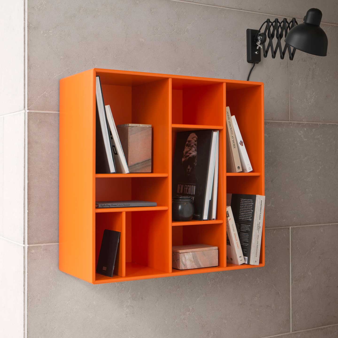 Compile Wall Unit | Amber Lacquer