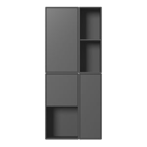 Push Wall Units | Anthracite Grey Lacquer