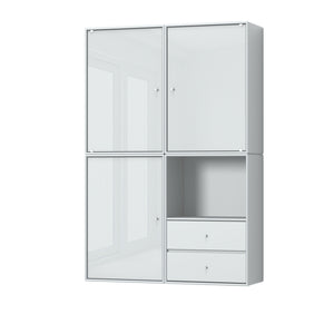 Reflect Wall Unit | Nordic Grey Lacquer