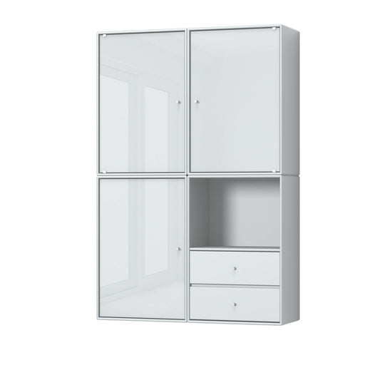 Reflect Wall Unit | Nordic Grey Lacquer