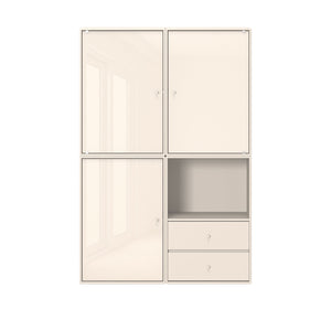 Reflect Wall Unit | Vanilla Lacquer
