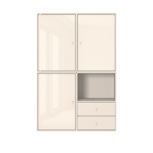 Reflect Wall Unit | Vanilla Lacquer