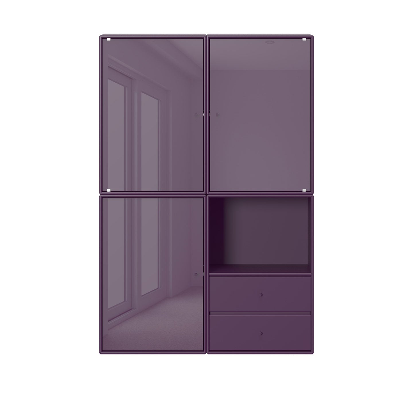 Reflect Wall Unit | Pomelo Lacquer