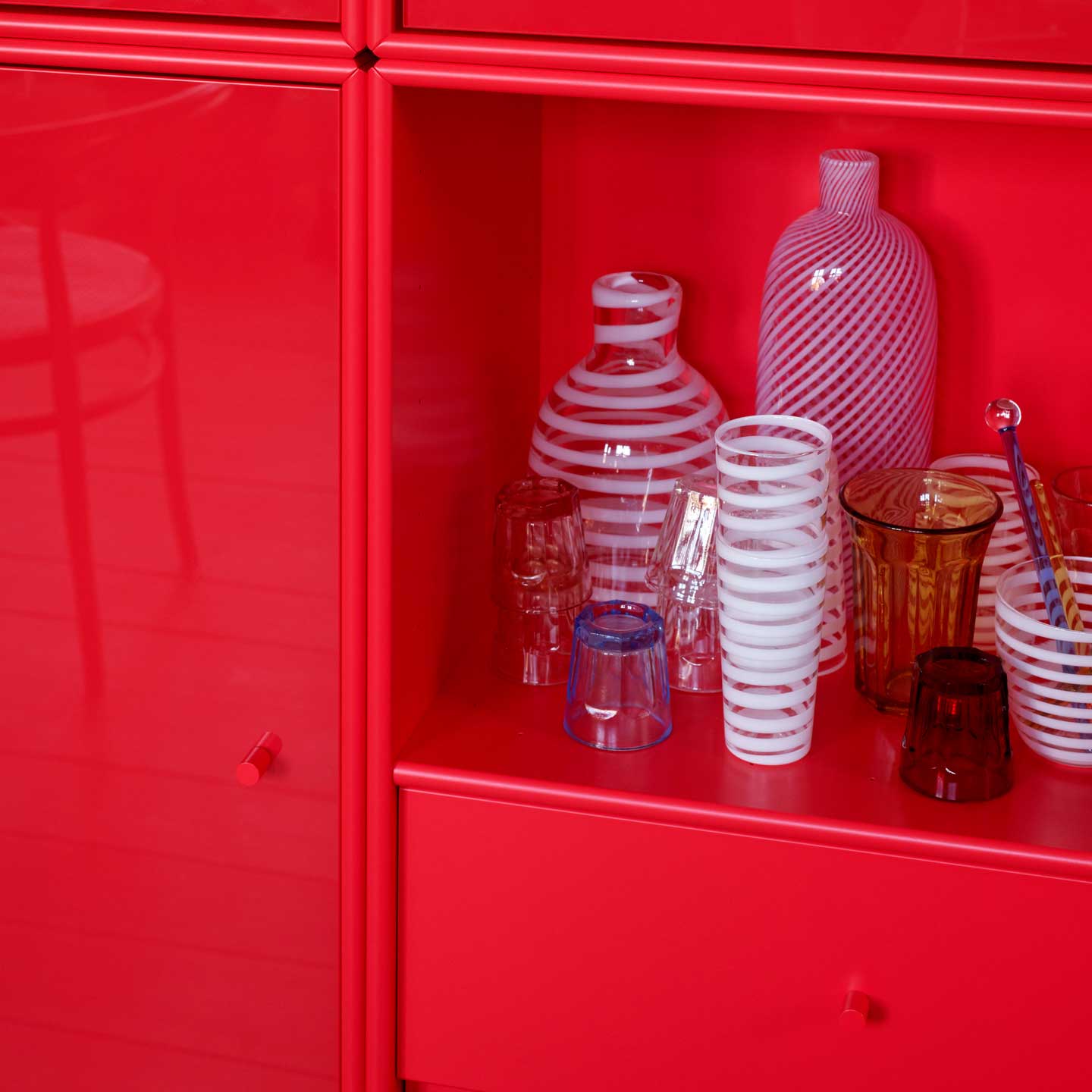 Reflect Wall Unit | Pomelo Lacquer