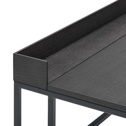 20.Venti Home Light Desk | Bleached Oak X075 Veneer Top