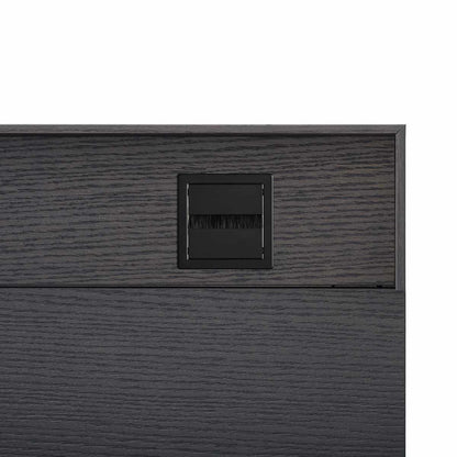 20.Venti Home Light Desk | Bleached Oak X075 Veneer Top