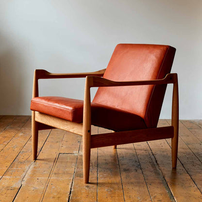 Uni Rest Lounge Chair | Cognac Aniline Leather L2YA-COG