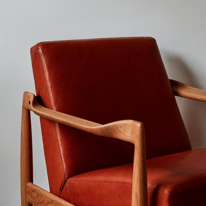 Uni Rest Lounge Chair | Cognac Aniline Leather L2YA-COG