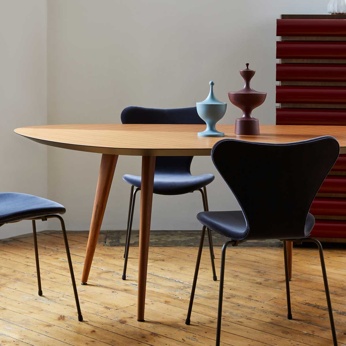 Tweed Table 213cm | Canaletto Walnut Top and Legs