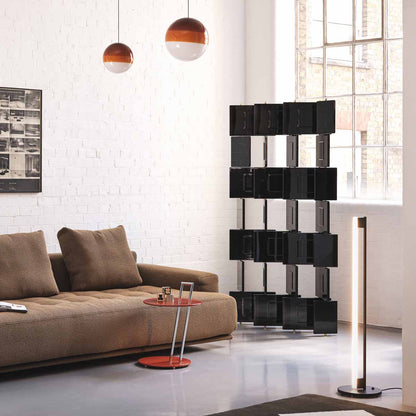 Eileen Gray Brick Screen | Black Hand-lacquered Panels