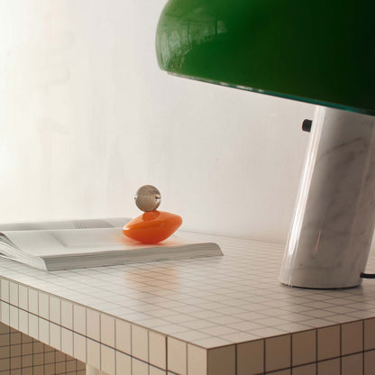 Quaderna Console | White Laminate