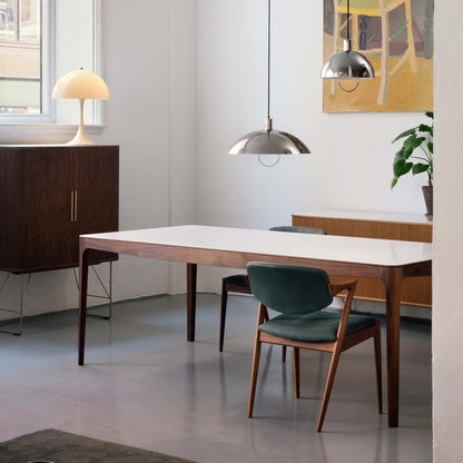 Bauhaus Counterweight Pendant 50 | Nickel Plated and Polished Aluminium