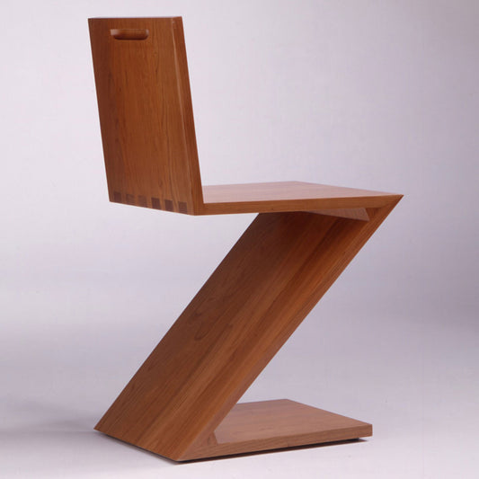 Zig Zag Chair | Natural Cherry Wood