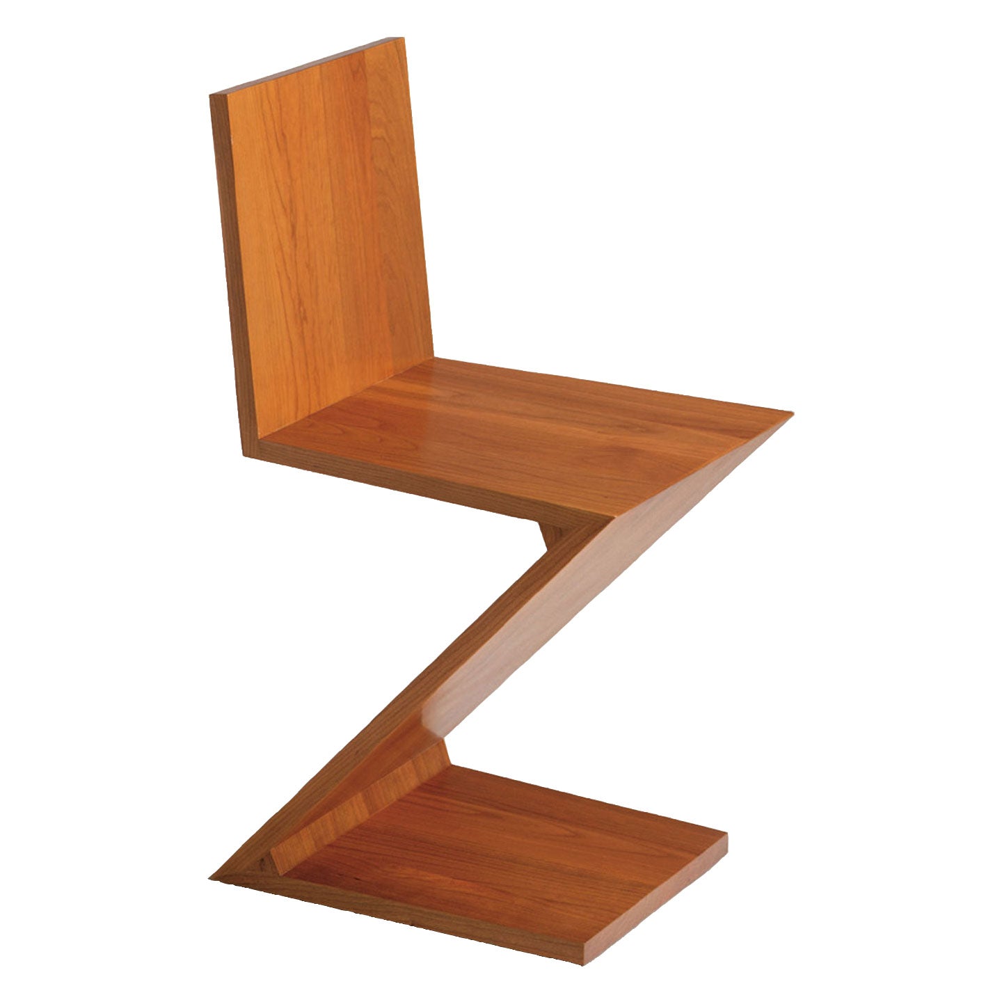 Zig Zag Chair | Natural Cherry Wood