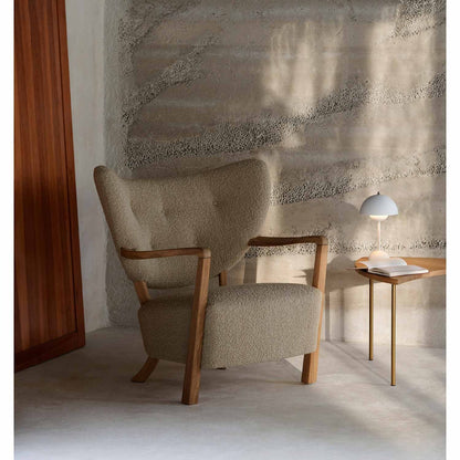 Wulff ATD2 Lounge Chair | Sand 003 Karakorum Fabric