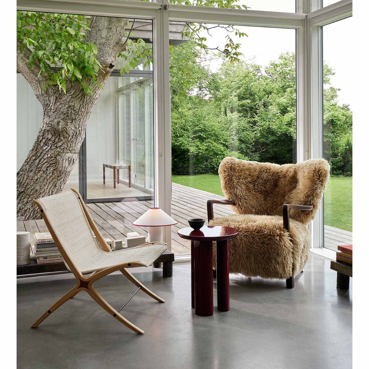 Wulff ATD2 Lounge Chair | Sheepskin Honey