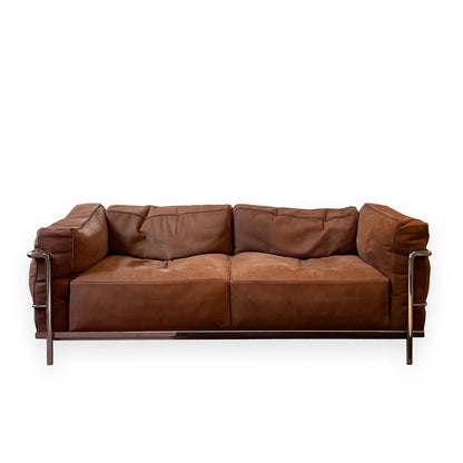 Ex Display 3 Grand Confort Grand Mod 2 Seat | Tabacco Nabuk Leather 13Z505