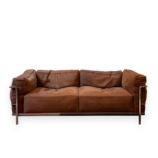 Ex Display 3 Grand Confort Grand Mod 2 Seat | Tabacco Nabuk Leather 13Z505