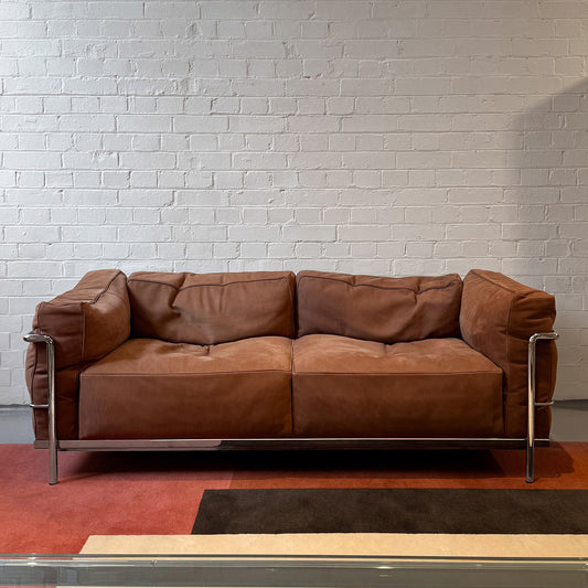 Ex Display 3 Grand Confort Grand Mod 2 Seat | Tabacco Nabuk Leather 13Z505