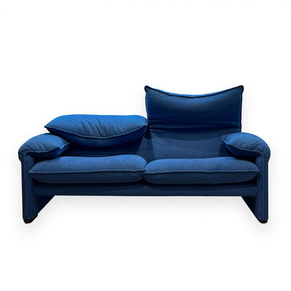 Ex Display Maralunga 40 2 Seat Sofa 1900mm | Lima 13J599 Blue