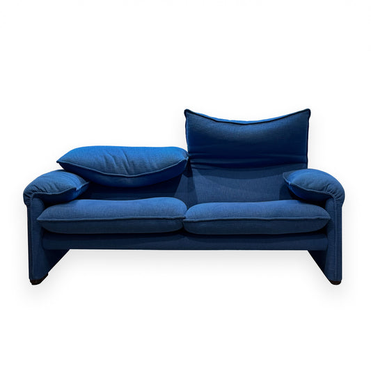 Ex Display Maralunga 40 2 Seat Sofa 1900mm | Lima 13J599 Blue