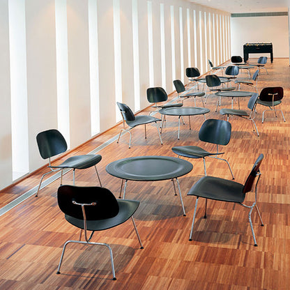 Plywood Group LCM Chair | Black Stained Ash Seat and Back
