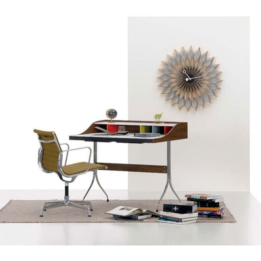 Aluminium Group EA 108 Chair | Premium Leather Clay 73