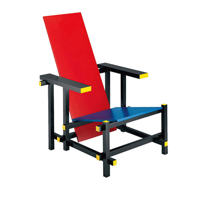 Red and Blue Chair | Multiplywood