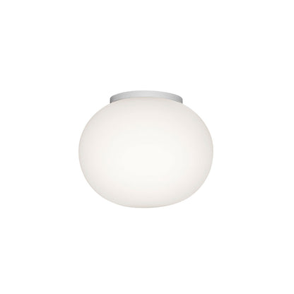 Glo-Ball Mini C/W | Opaline Glass