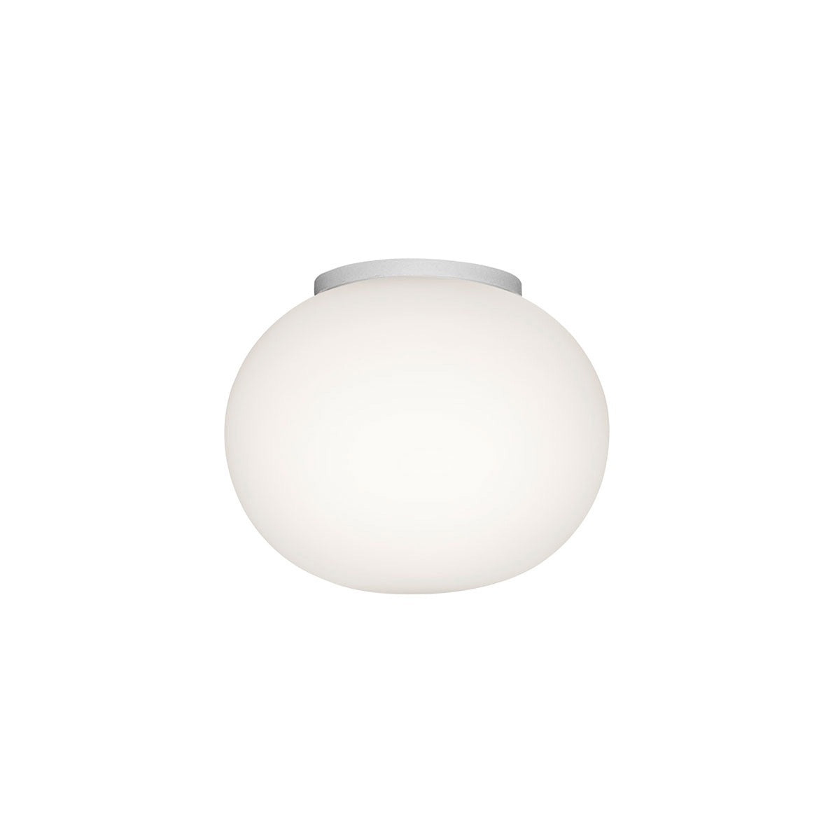 Glo-Ball Mini C/W | Opaline Glass
