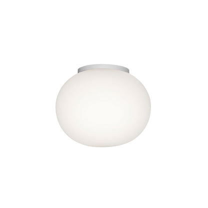 Glo-Ball Mini C/W | Opaline Glass