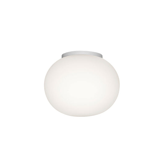 Glo-Ball Mini C/W | Opaline Glass